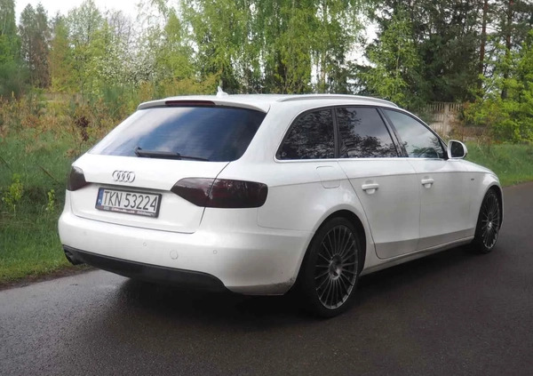 Audi A4 cena 32900 przebieg: 189830, rok produkcji 2009 z Leśna małe 742